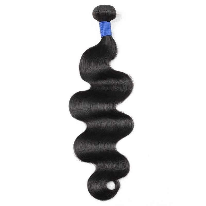 Body Wave Human Hair Bundles – 100% Unprocessed Virgin Hair Weave, Natural Black, Double Weft, Soft & Shiny