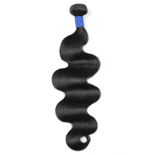 Body Wave Human Hair Bundles – 100% Unprocessed Virgin Hair Weave, Natural Black, Double Weft, Soft & Shiny