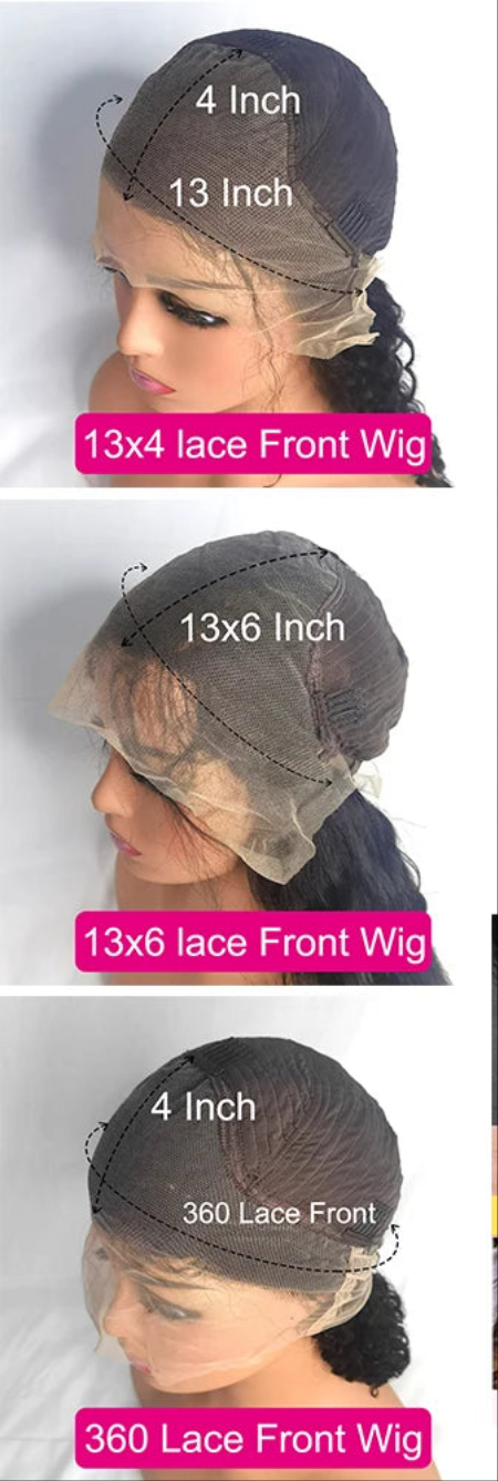 Body Wave Lace Front Wig – 100% Human Hair, Natural Black, Pre-Plucked 13x4 HD Lace Wig with Baby Hair